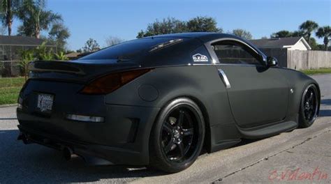 350 Z Matte Black Of Course Nissan 350z Cabriolet Nissan 350z