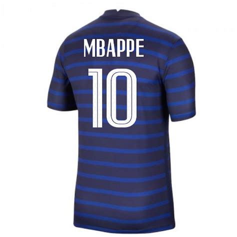 1904 l'année du premier match de l'équipe de france a : 2020-2021 France Home Nike Football Shirt (MBAPPE 10 ...