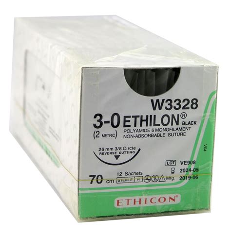 Ethicon Ethilon 30 Suture Shop Sea Lion