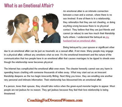 What Is An Emotional Affair Emotional Affair Emotional Infidelity