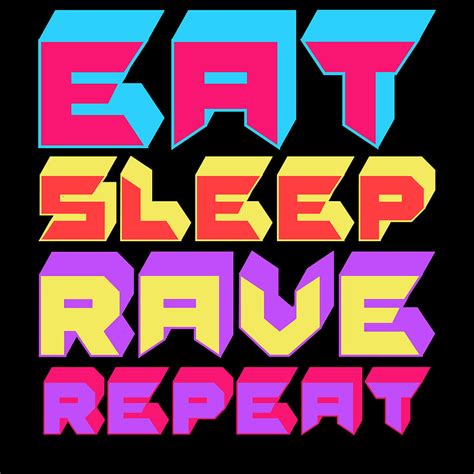 Eat Sleep Rave Repeat Vinyl Disk Music Songs Remix Edm Dj Nightclub Dance Club Disco Tshirt