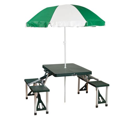 Folding Patio Table With Umbrella Hole Patio Furniture