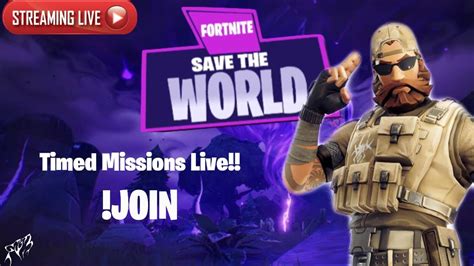 Fortnite Save The World Missions Live Join For Help With Missions