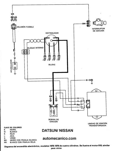 Diagrama Del Sistema De Encendido Electronico Nissan 2 Nissan Floor