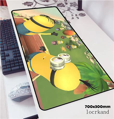 Minions Mouse Pad 700x300x3mm Pad Mouse Notbook Computer Padmouse High