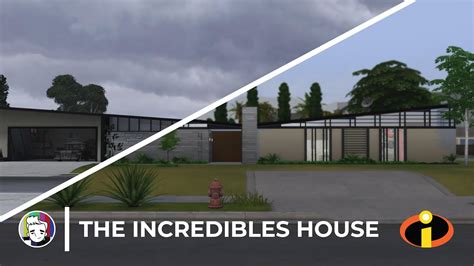The Incredibles House The Sims 4 Speed Build Youtube