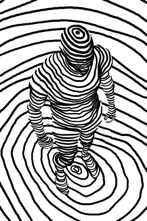 Dashed And Contour Line Drawings Complex Simplicity In A Black White