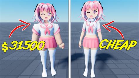 How To Be A Anime Girl In Roblox With No Headless Youtube