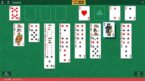 Microsoft Solitaire Collection Freecell May 10 2017 Youtube