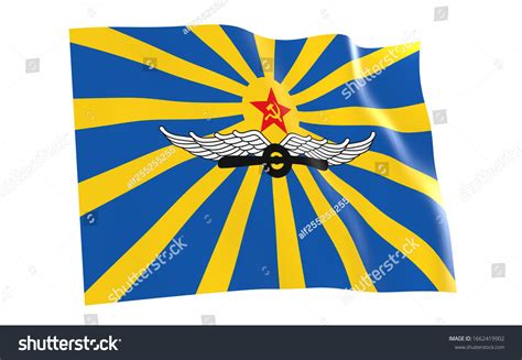 Soviet Air Force Flag Ussr Army Stock Illustration 1662419902