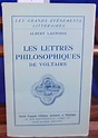 LANTOINE Albert : LES LETTRES PHILOSOPHIQUES DE VOLTAIRE... - D100 ...