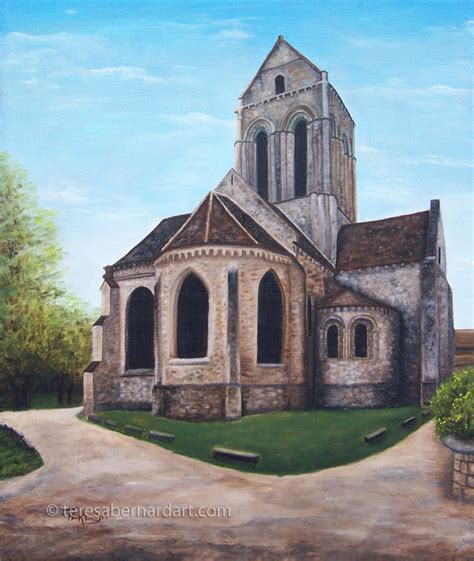 Van Gogh S Church At Auvers France Teresa Bernard Oil Paintings