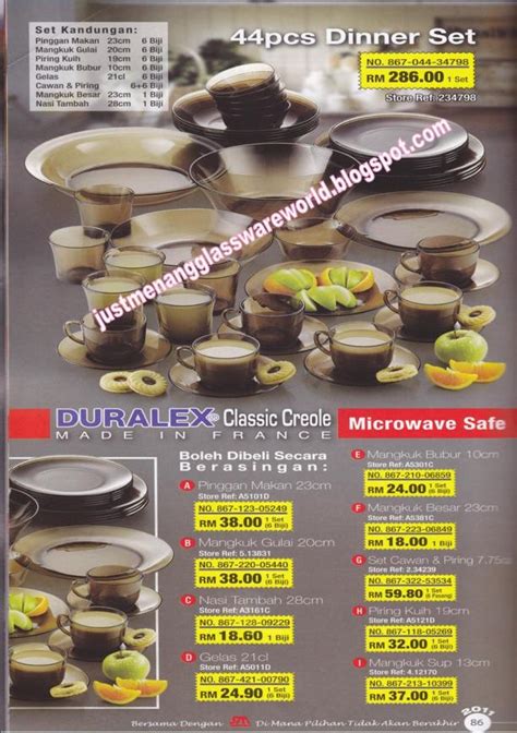 Stokis syarikat menang glassware sdn. Just Menang Glassware World: Katalog Menang Glassware 2011