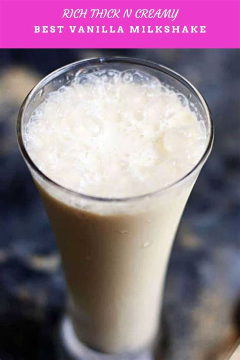 Best Vanilla Milkshake Recipe With Video Cook Click N Devour
