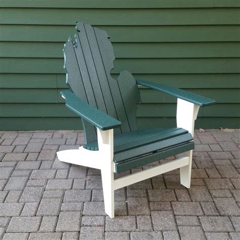 Poly Lumber Michigan State University Adirondack Chair Etsy