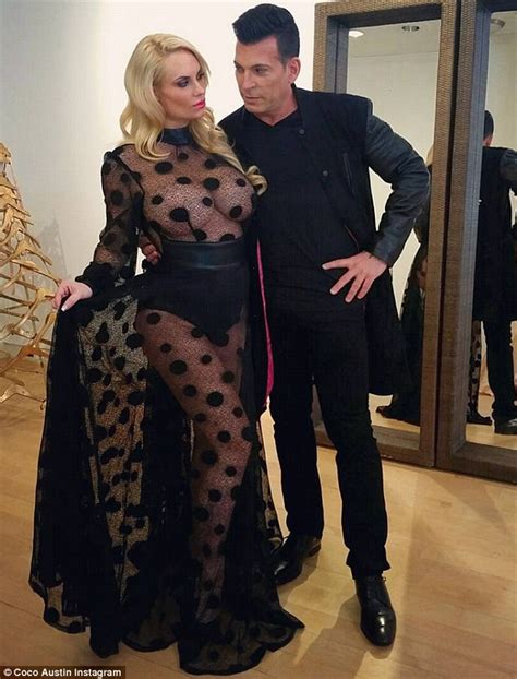 Coco Austin Puts Curvaceous Assets On Display In Two Very Revealing Dresses Daily Mail Online