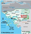 Guinea-bissau Capitale Mappa