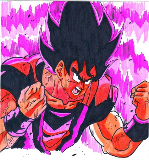Goku Kaioken By Trunks24 On Deviantart