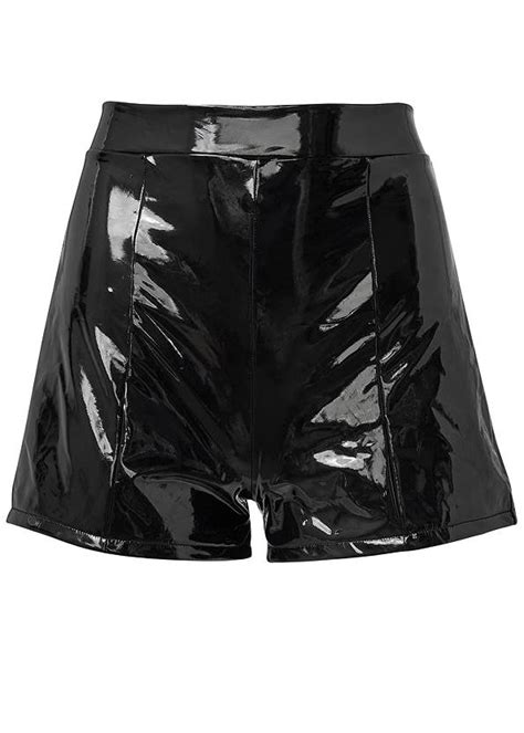 Latex Sexy Shorts In Black Venus