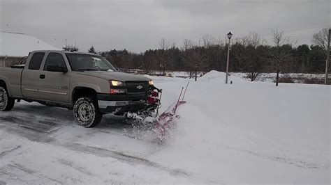 Duramax Diesel Snow Plowing Youtube