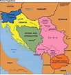 Physical Map of Serbia Ezilon Maps ~ mapvoice