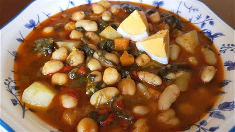 Receta de alubias blancas con longaniza de cerdo en thermomix. POTAJE RÁPIDO DE GARBANZOS, ALUBIAS Y ESPINACAS // BEATRIZ ...