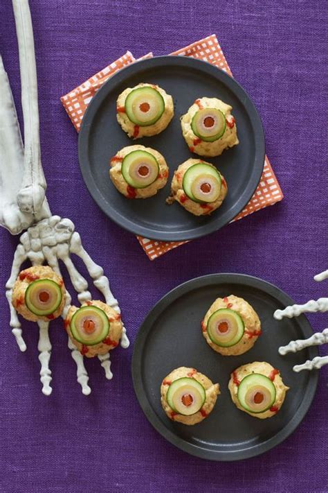 Halloween Finger Foods Bite Size Eyeballs Halloween Appetizers For