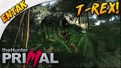 Thehunter Primal Gameplay T Rex Encounter Dont Move The Hunter