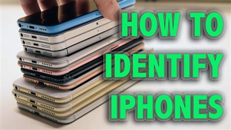 How To Identify Every Iphone All Iphone Models Youtube