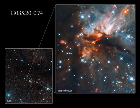 Hubble Spots Colorful Star Forming Nebula Scinews