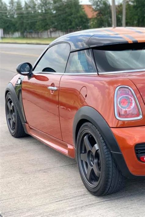 Modified Mini Cooper S Coupe With Bodykits And Lightweight Offset