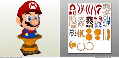 New Mario 64 Papercraft My Paper Crafts