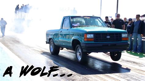 This Nitrous Ford Ranger Was A Wolf At Lights Out 11 Youtube