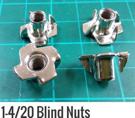 1 420 Blind Nuts 4pcs Stainless Steel Vortex Rc