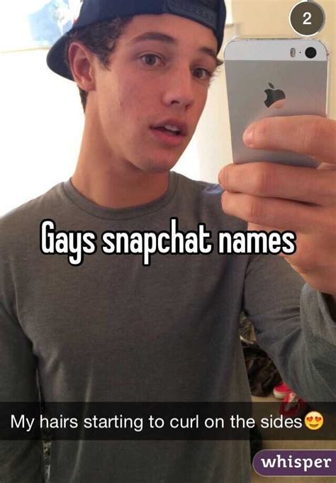 best gay snapchat names imopec