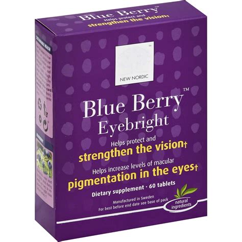 New Nordic Blueberry Eyebright 60 Tb
