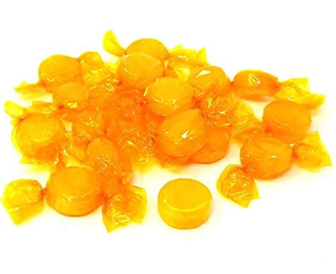 Crazyoutlet Butterscotch Disks Hard Candy Individually Wrapped Retro