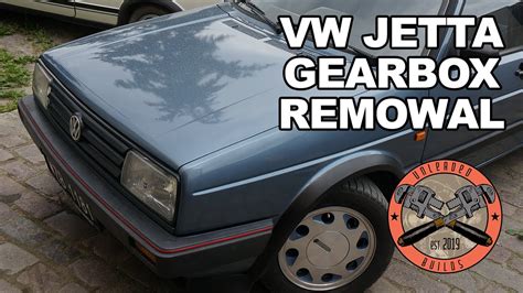 How To Remowe Gearbox From A Vw Jetta Mk2 Youtube
