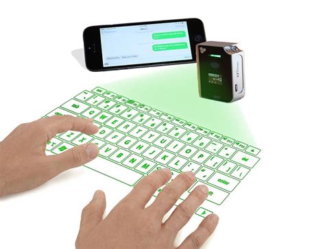 Never Seen Before Portable Virtual Keyboard From Brookstone