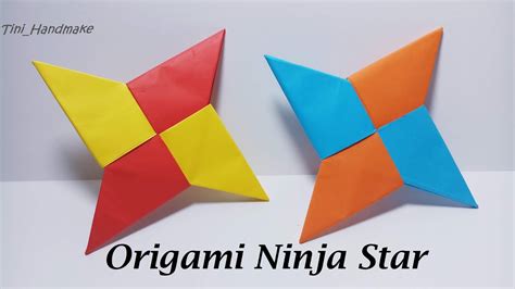 Diy Origami Ninja Starhow To Make An Origami Ninja Starorigami Toys