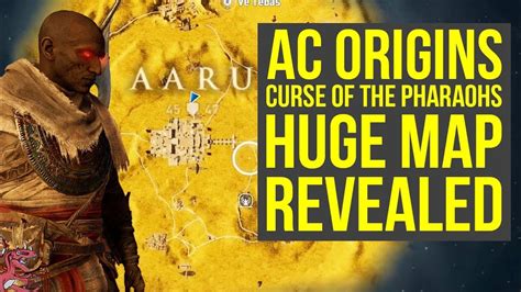 Assassin S Creed Origins Curse Of The Pharaohs Map Revealed Ac Origins