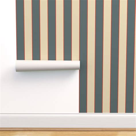 Grey And White Striped Wallpaper Horizontal