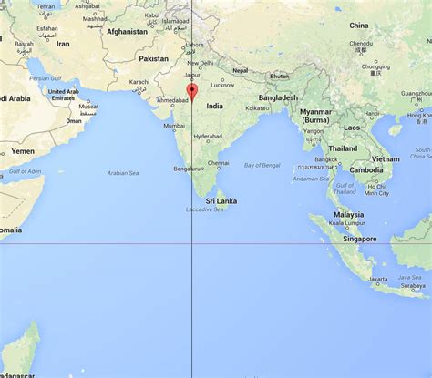 Map Of India Equator Maps Of The World