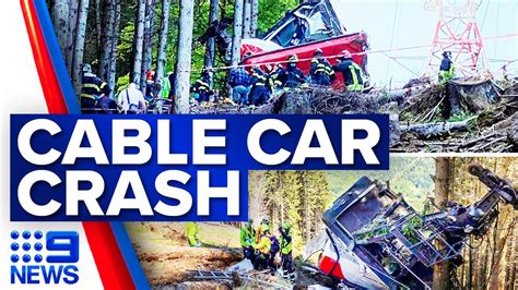 Cable Car Crash Kills 14 People 9 News Australia Youtube