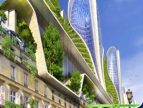 Futuristic Design 2050 Paris Smart City Part I Design Trends