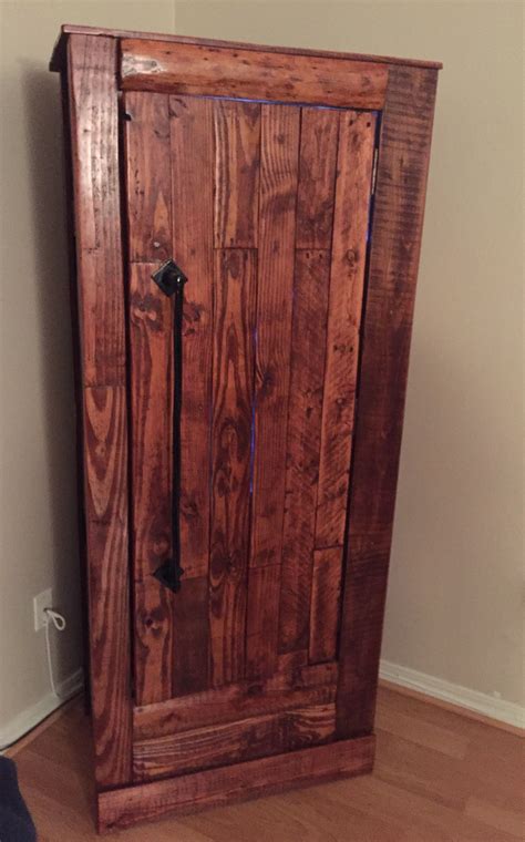 This gun cabinet in this design measures 6 feet high, 4 feet wide, and 2 feet deep. Pin on Gun Cabinets
