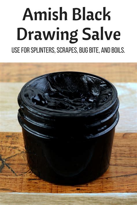 Amish Black Drawing Salve Recipe With Activated Charcoal Everything