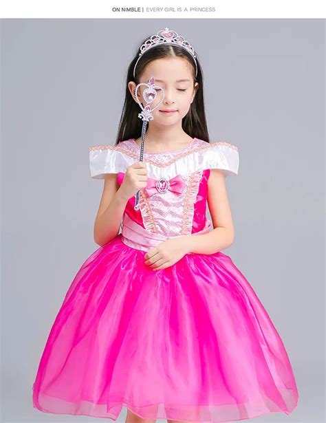 Free Shipping Yellow Girl Princess Dress Kids Cosplay Dresses For Girls