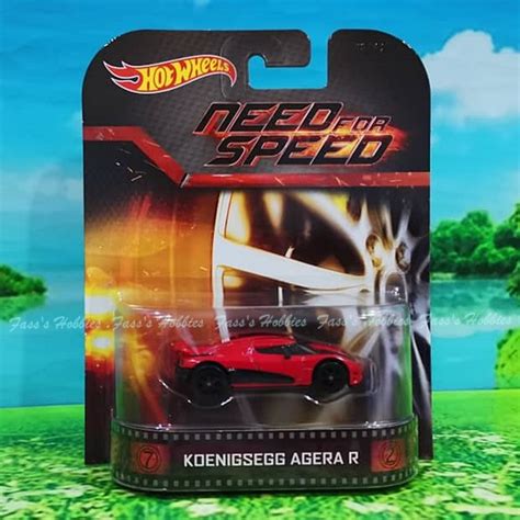 Hot Wheels Retro Need For Speed Koenigsegg Agera R Shopee Malaysia