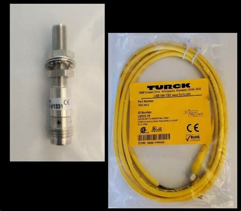 TURCK Bi1 EG05 AP6X V1331 Inductive Proximity Sensor W PKG 3M 2 Cable